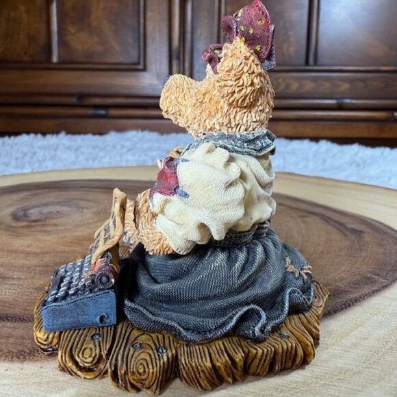 Vintage Boyds Bears Ms. Friday...Take This Job Bearstone Collection Figurine - Picture 4 of 11